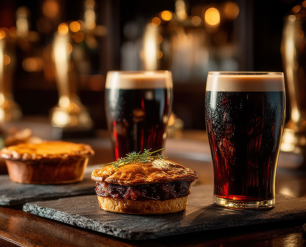 Irish-Pub-Gelage-im-Irish-Pub-LEPRECHAUN-irish-pie-guinnes