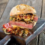 Easy-Rider-Steak-Burger im "EASY RIDER"