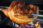 Spießbraten-Grill im "EASY RIDER"